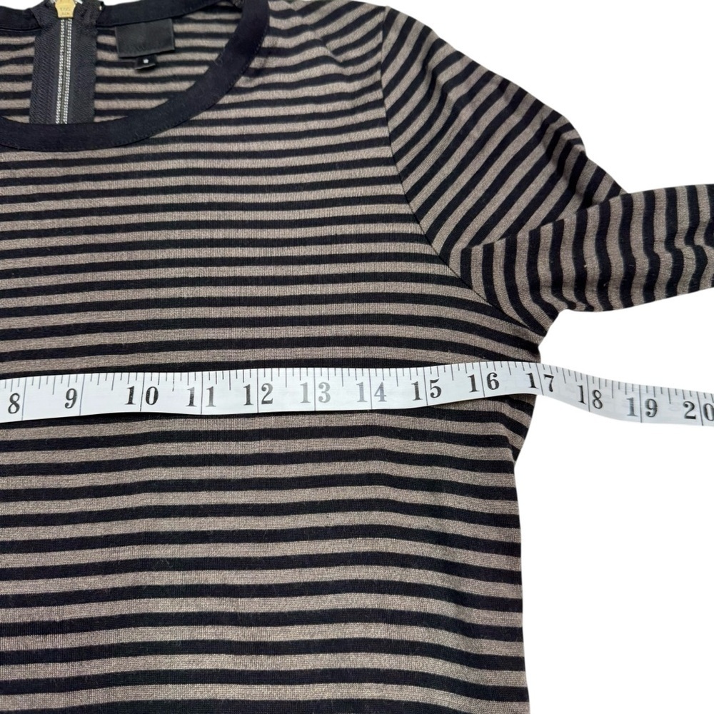 InWear Striped Black and Grey Dress Size S - Picture 7 of 8